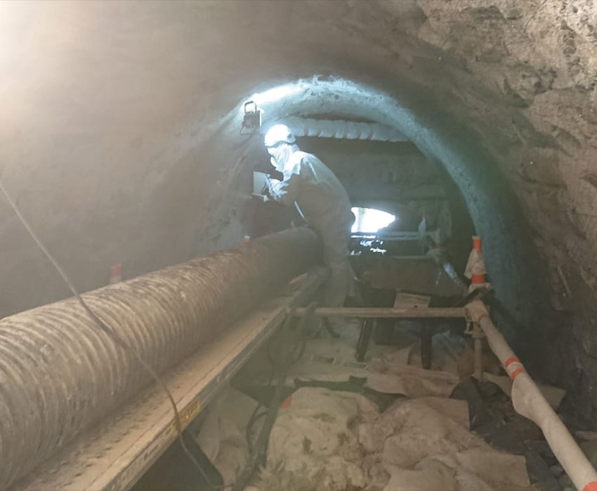 réparation tunnel hérault constuction
